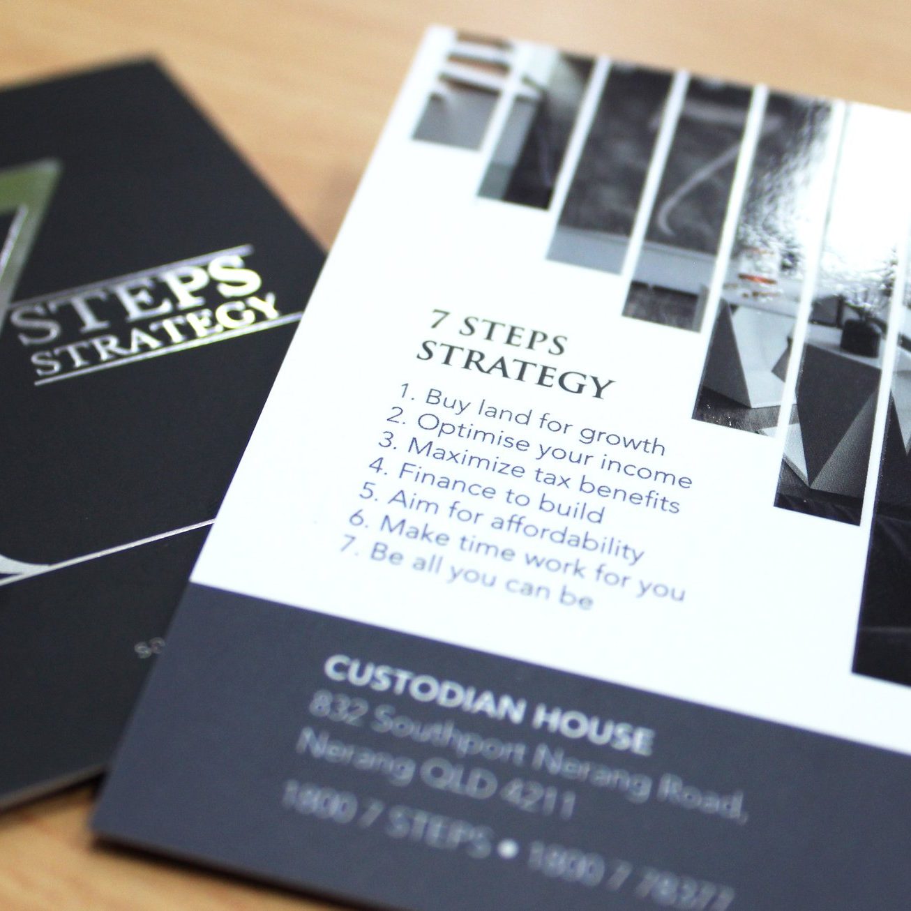 Foiled Business cards